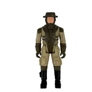 Milton Bradley MB Vintage 1985 Robotix Gaxon Graves Action Figure No Visor